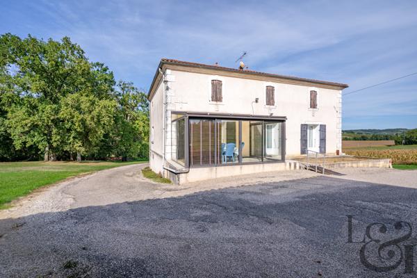 A vendre à Dolmayrac maison avec grange.