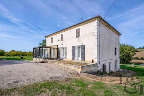 A vendre à Dolmayrac maison avec grange.
