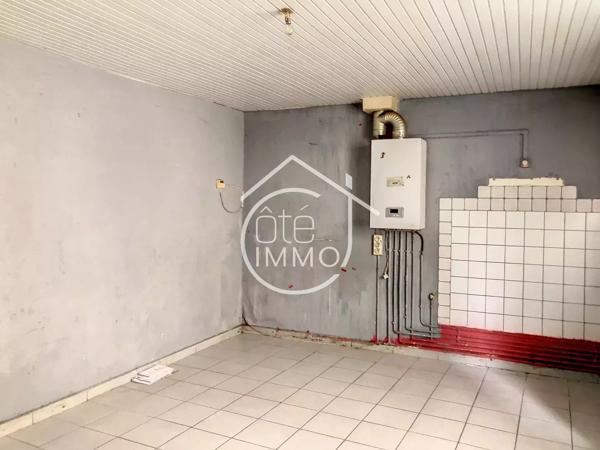 Sainte Foy la Grande : Maison d'habitation de 60 M² Local commercial 15 m²