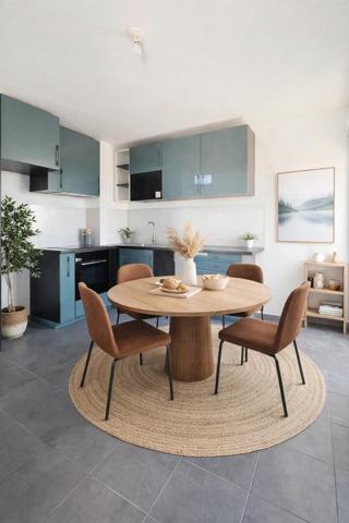 T4 en duplex aux derniers étages avec terrasse et parking