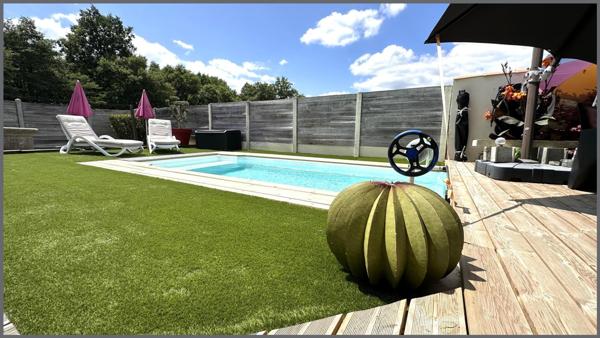 Maison familiale +Piscine +Garage +Grand carport