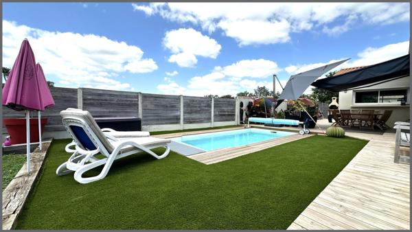 Maison familiale +Piscine +Garage +Grand carport