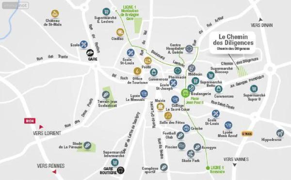 Achat - Terrain à bâtir | Terrain à bâtir Ploërmel 56800 459 m 2