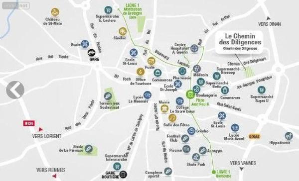 Achat - Terrain à bâtir | Terrain à bâtir Ploërmel 56800 459 m 2