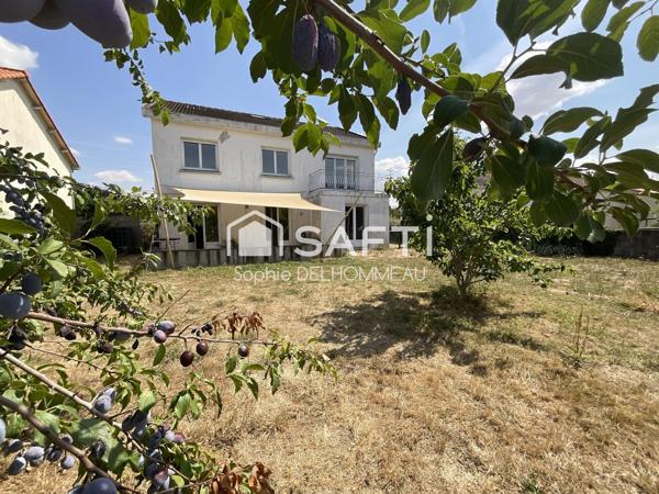 Maison familiale 6 chambres, 4 salles d'eau, 4wc avec jardin clos