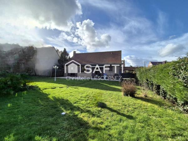 Maison 4 ch, sous-sol complet, , jardin