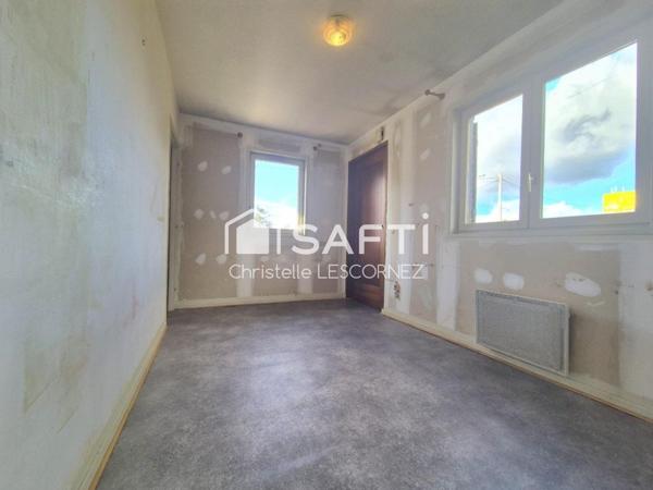 Maison 4 ch, sous-sol complet, , jardin