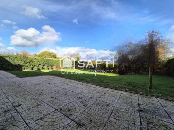 Maison 4 ch, sous-sol complet, , jardin