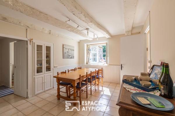 Havre de paix , corps de ferme 16ème rénové, 2 habitations, proximité mer