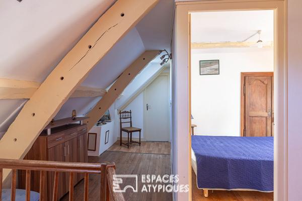 Havre de paix , corps de ferme 16ème rénové, 2 habitations, proximité mer