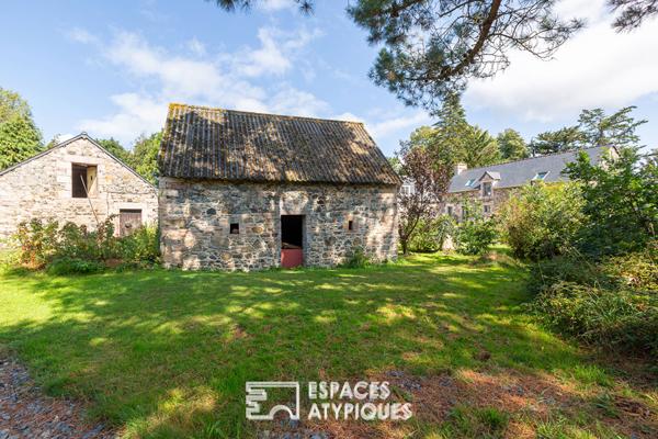 Havre de paix , corps de ferme 16ème rénové, 2 habitations, proximité mer
