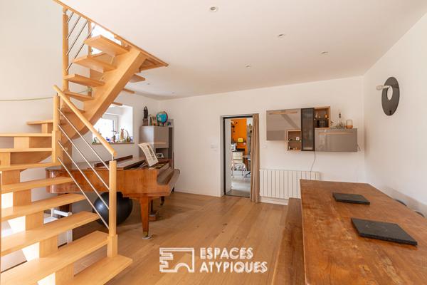 Havre de paix , corps de ferme 16ème rénové, 2 habitations, proximité mer