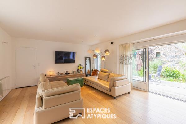 Havre de paix , corps de ferme 16ème rénové, 2 habitations, proximité mer