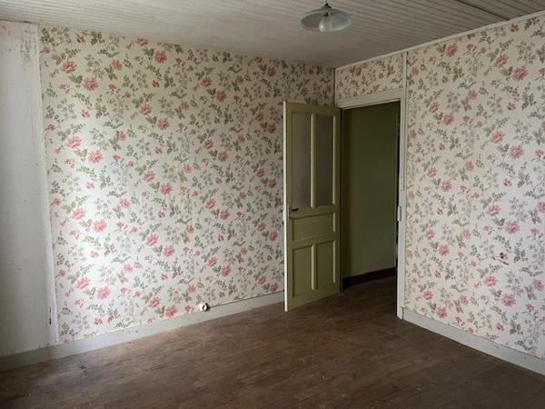 Belle maison individuelle en pierre de 4 chambres à rénover avec jardin, grange et terrain attenant de 1 hectare Vayres