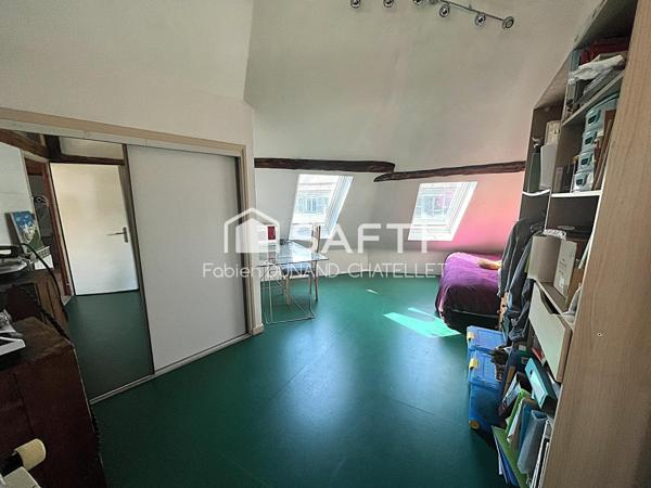 Duplex unique 150m2 dans tour historique !