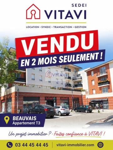 Appartement à vendre à Beauvais (60000)