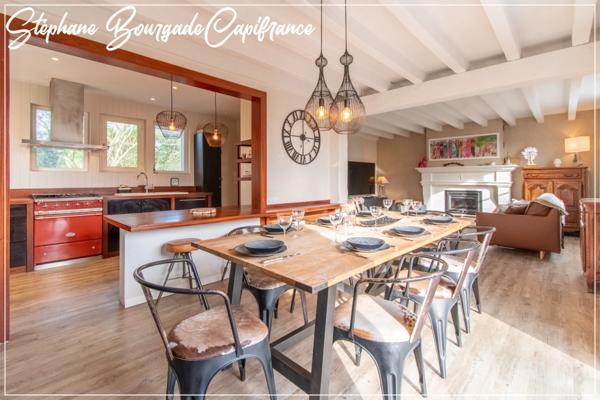 Dpt Pyrénées Atlantiques (64), à vendre BIDART Villa 169 m2 avec piscine