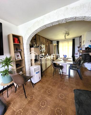 MAISON INDIVIDUELLE, 5 CHAMBRES, SOUS SOL COMPLET