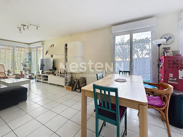 Appartement 3 pièces 2 chambres en rez de jardin avec cave - 69500 BRON