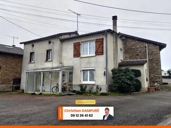 Maison à vendre 4 pièces SAINT PRIEST SOUS AIXE (87)