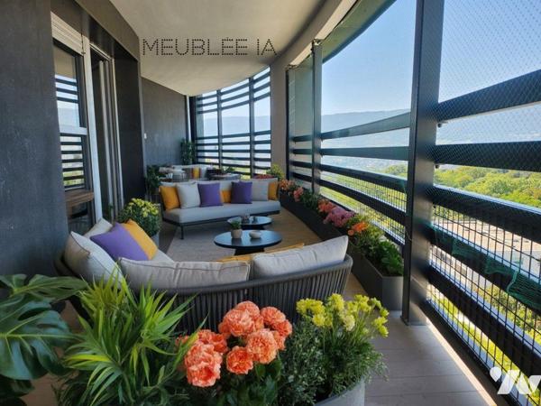 Belle terrasse à Chambéry