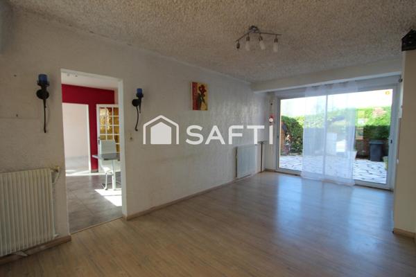 MAISON 3/4 CHAMBRES, GARAGE ET TERRAIN CLOS