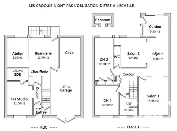 Maison à vendre 5 pièces 93 m² La Roche-sur-Yon