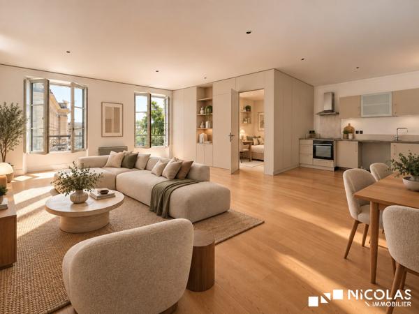 Bordeaux Hôtel de Ville – Appartement avec vue sur les jardins