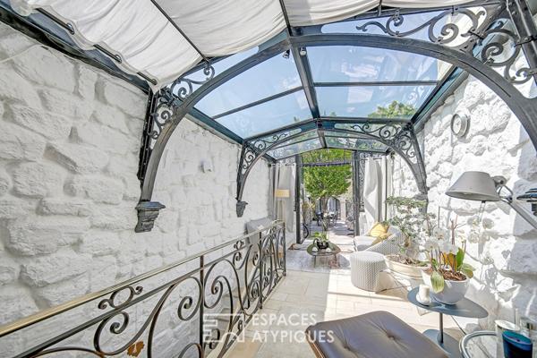 Souplex avec terrasse et dépendance