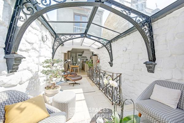 Souplex avec terrasse et dépendance