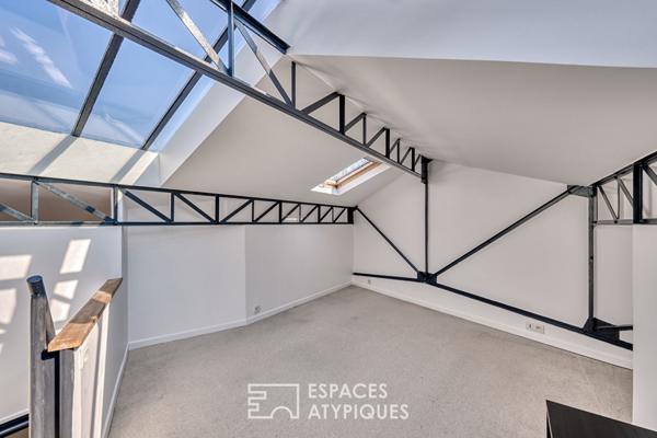 Loft industriel sous verrière