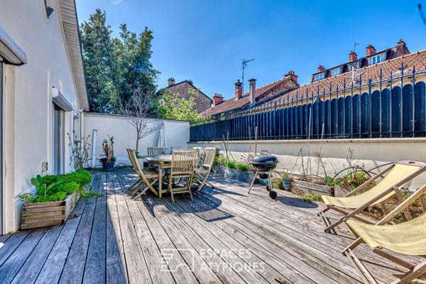 Loft industriel sous verrière