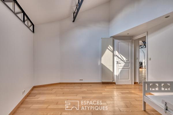 Loft industriel sous verrière