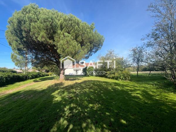 Maison 110 m2 avec grand terrain – St-Georges-de-Montaigu