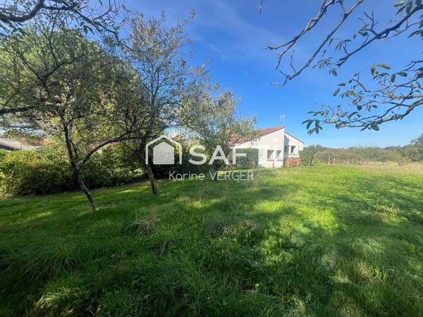 Maison 110 m2 avec grand terrain – St-Georges-de-Montaigu