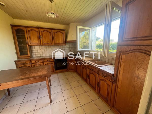 Maison 110 m2 avec grand terrain – St-Georges-de-Montaigu