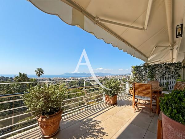 Cannes Californie - Appartement 3 pièces 73.69 m² - Vue mer