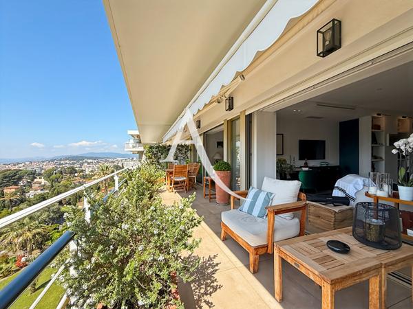 Cannes Californie - Appartement 3 pièces 73.69 m² - Vue mer