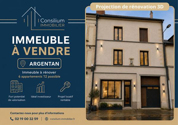 Immeuble 210 m² – Argentan