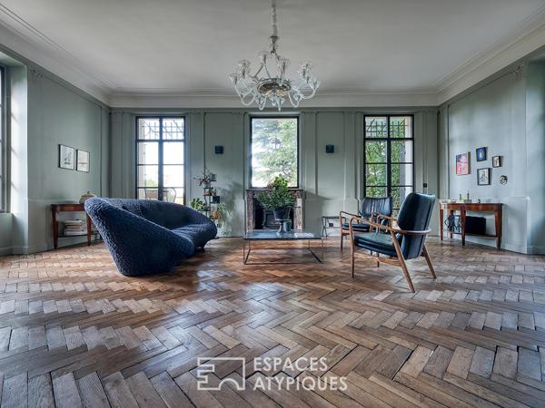 Propriété de caractère du XVIII avec sa maison de gardien