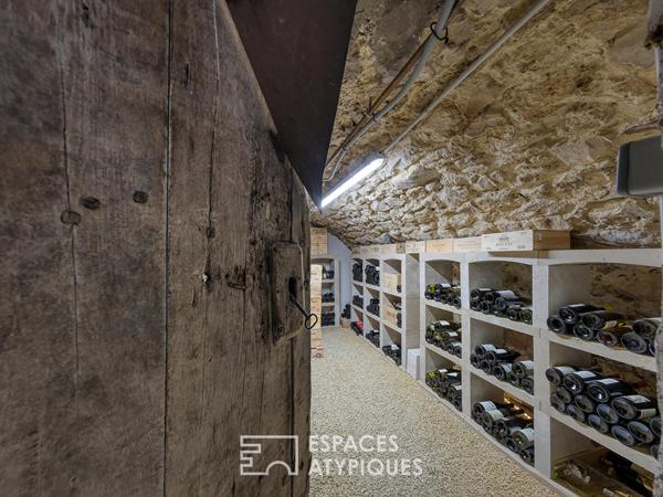 Propriété de caractère du XVIII avec sa maison de gardien
