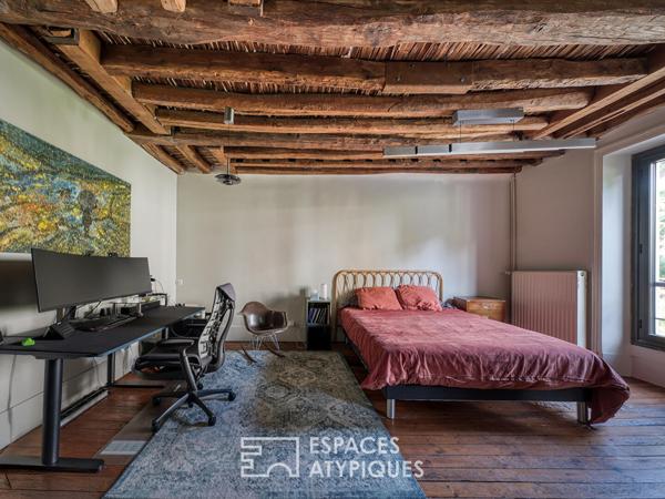 Propriété de caractère du XVIII avec sa maison de gardien