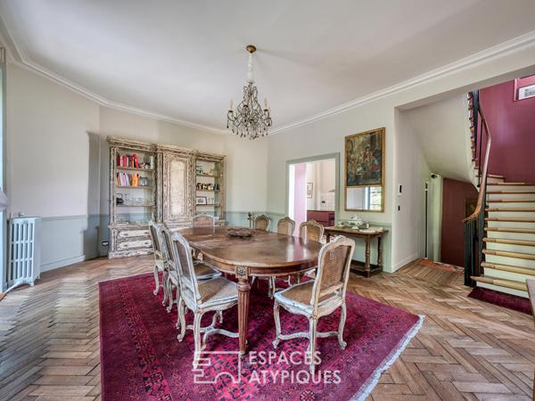 Propriété de caractère du XVIII avec sa maison de gardien