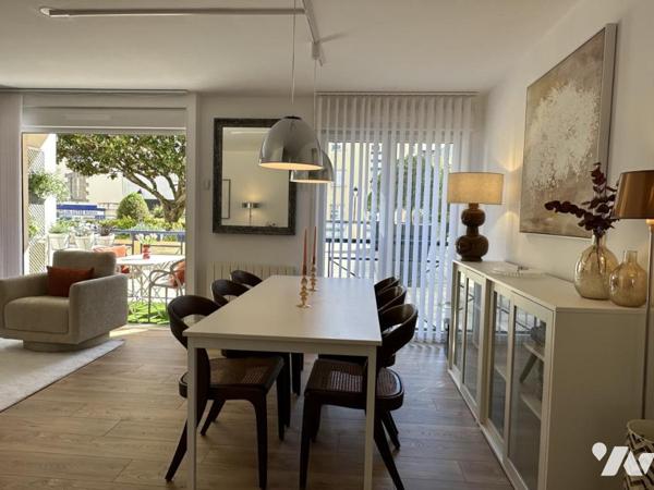 SAINT-PATERN appartement T4 RDC avec garage, terrasse et cellier