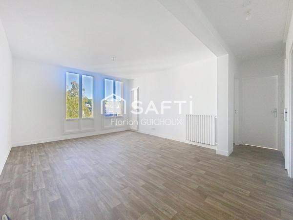 QUIMPER – PRAT MARIA, T3 RÉNOVÉ AVEC BALCON