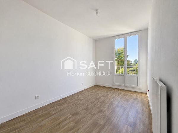 QUIMPER – PRAT MARIA, T3 RÉNOVÉ AVEC BALCON