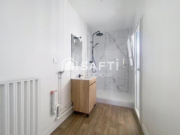 QUIMPER – PRAT MARIA, T3 RÉNOVÉ AVEC BALCON
