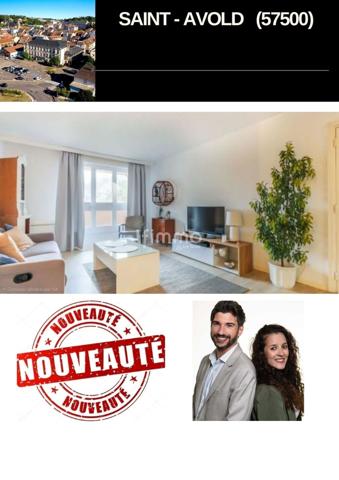 Bel Appartement, F3, dans une Zone Résidentielle de Saint-Avold.