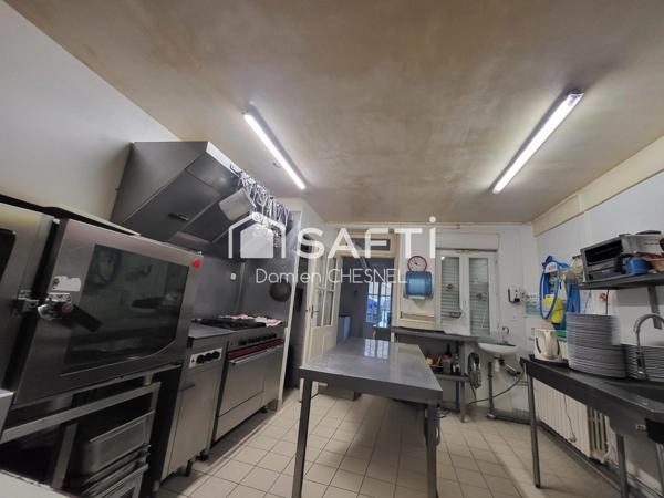 Bar tabac FDJ restaurant avec logement