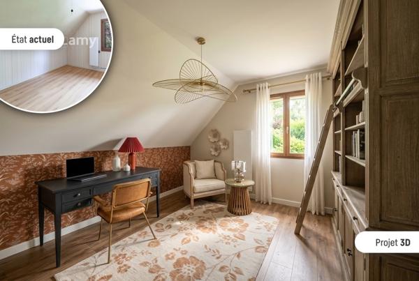 Les auxons – maison 135 m² – 5 chambres – 9 ares